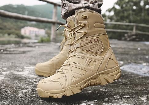 [28.5cm]8810B* new goods men's military boots outdoor mountain climbing shoes Survival airsoft side Zip type 