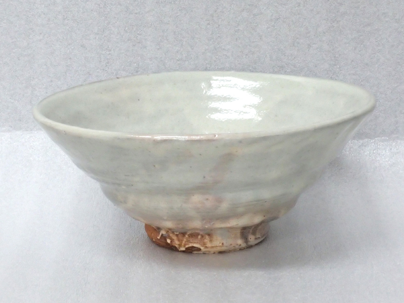 萩焼窯元 蓮光山窯 守繁栄徹 萩 平茶碗 中古美品 茶道具16_画像2