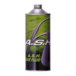 【ASH/アッシュ】 ブレーキフルード DOT4 ドライ280℃ ウエット172℃ 1L