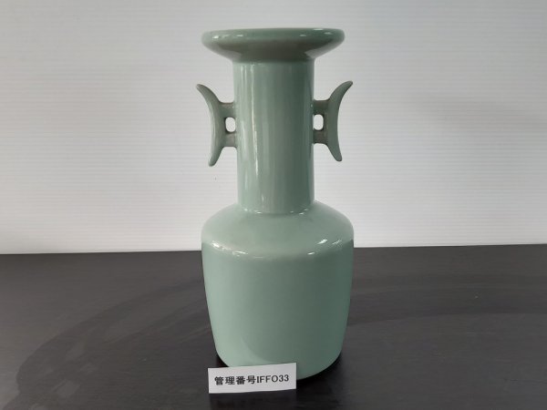 IFFO33　陶磁器　花瓶　白磁 白磁
