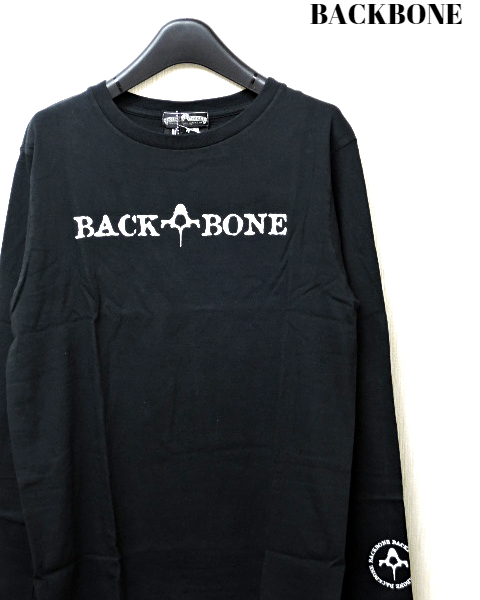 初回限定】 ロンTシャツ バックボーン BLACK BB10FW-C06ER RIDER EASY