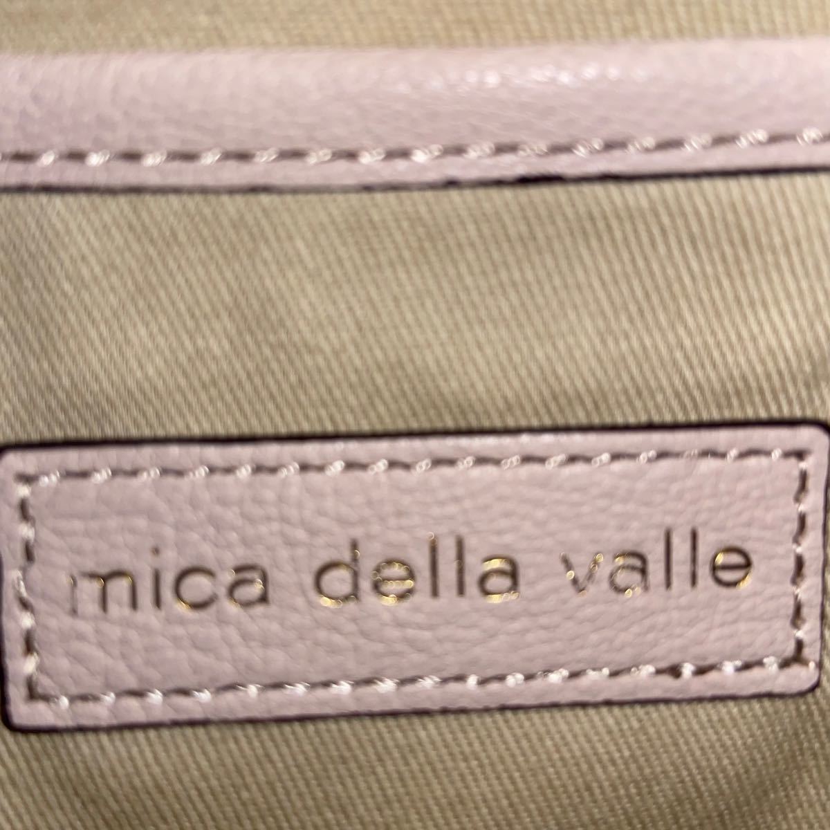 MICA DELLA VALLE 2wayバッグ 極美品 新品未使用 ショルダーバッグ