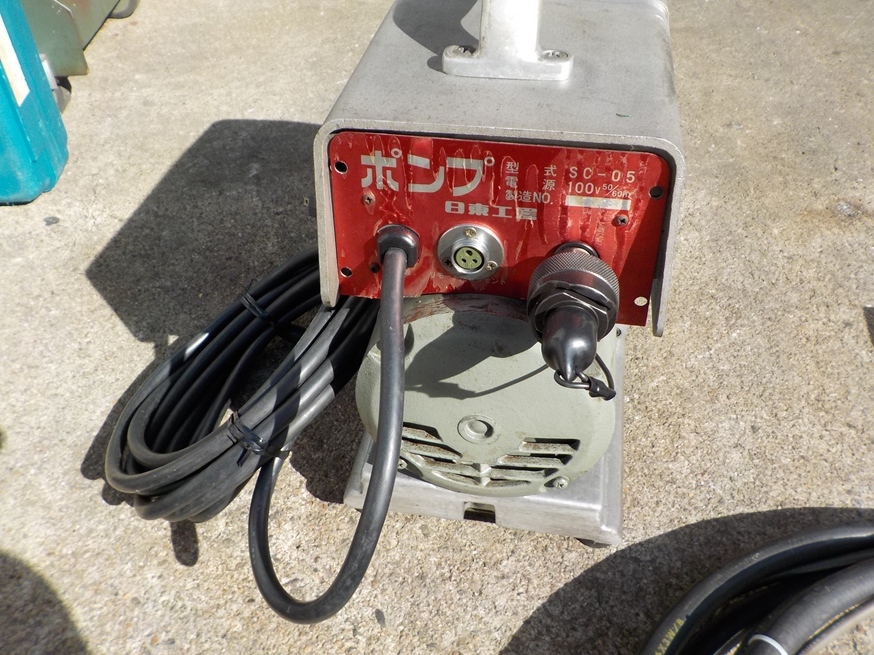 即決税込中古保証付日東工器セルファーパンチャーA05-1018 穴径18mm厚み10mm鉄 SC-05 100V電動油圧ポンプセット_画像9