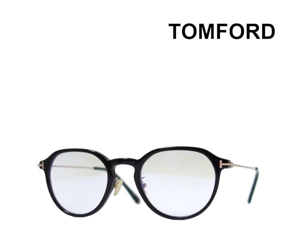 TOM FORD 人気ブランドを 84％以上節約 トム フォード メガネフレーム TF5777-D-B 国内正規品 001 ブルーライトカット伊達レンズ付き ゴールド V ブラック