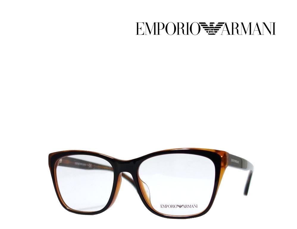 【EMPORIO ARMANI】　エンポリオ アルマーニ　メガネフレーム　EA3146F　5742　ブラック・トータス　フルフィットモデル 　国内正規品