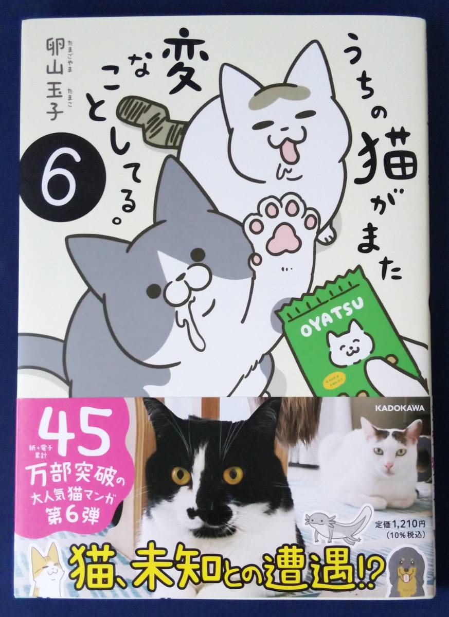 送料無料 うちの猫がまた変なことしてる 6 KADOKAWA 卵山玉子