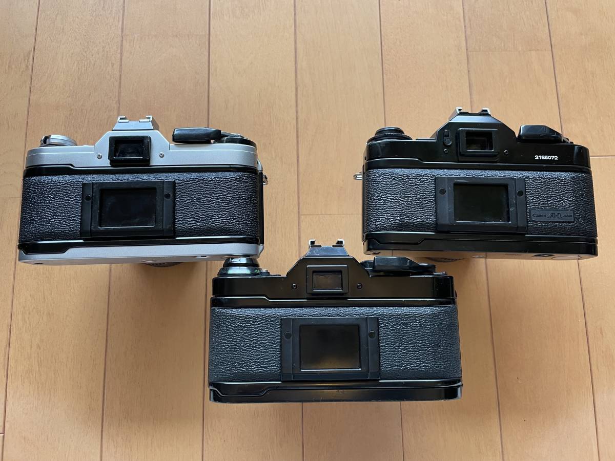 Canon キャノン AE-1 AE-1 PROGRAM A-1フィルムカメラ FD 50mm 1.4 / 50mm 2 / 50mm 1.8 レンズ　ジャンク_画像5