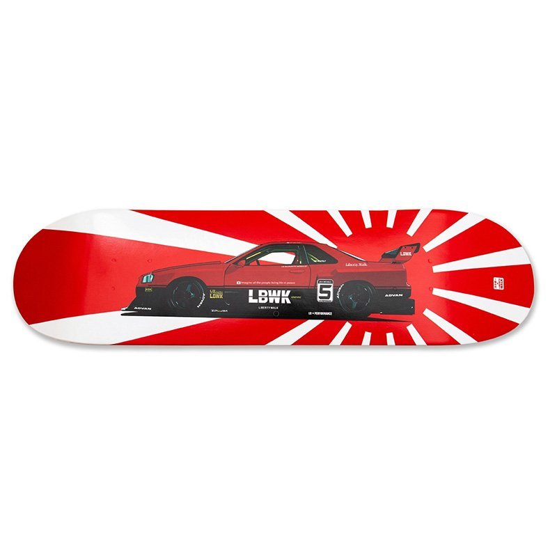 リバティーウォーク LBWK SKATE スケートデッキ ER34 品番SK9-ER34