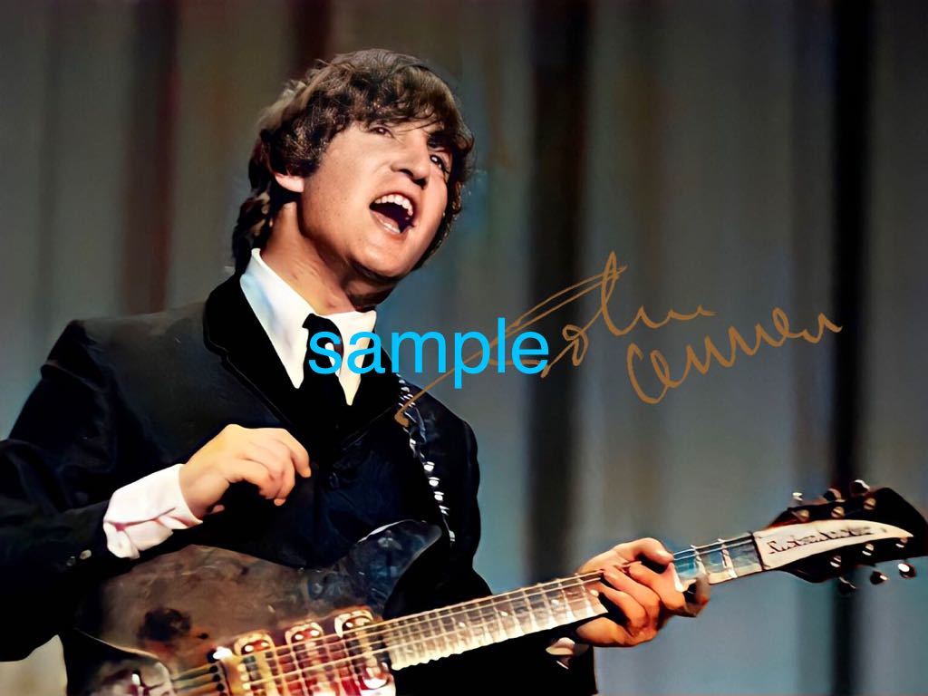 ヤフオク! - 【送料無料】The Beatles ジョンレノン 高画質