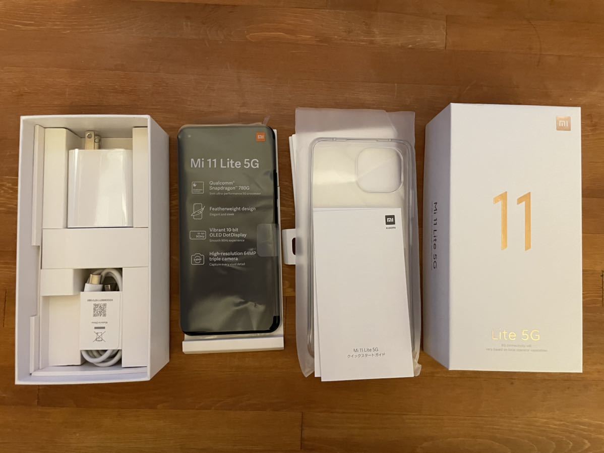 xiaomi mi11 lite 5g 国内版 6GB/128GB SIMフリー ブラック gastech.com.tr