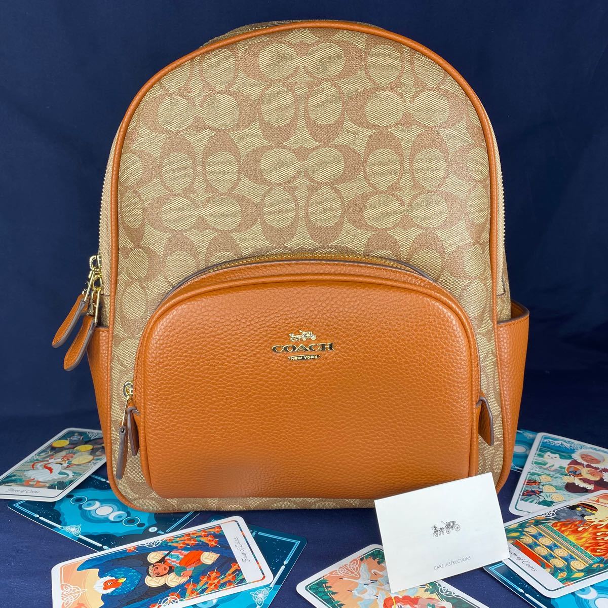 COACH コーチ シグネチャー バックパック リュックデイパック バッグ ...