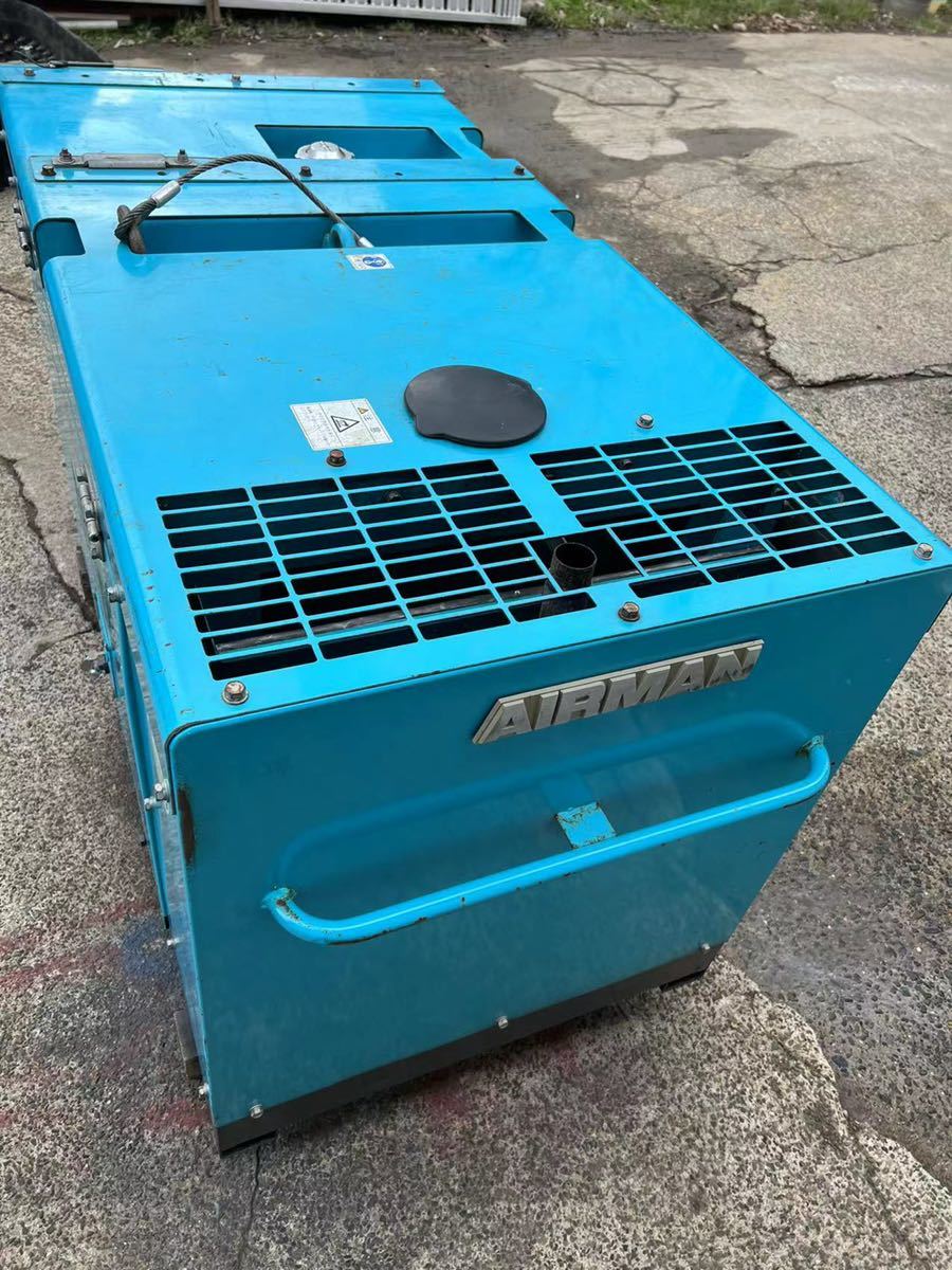 AIRMAN 北越工業 エアマン エンジンコンプレッサー PDS70S-08 AIRMAN 北越工業 エアマン エンジンコンプレッサー PDS70S-08