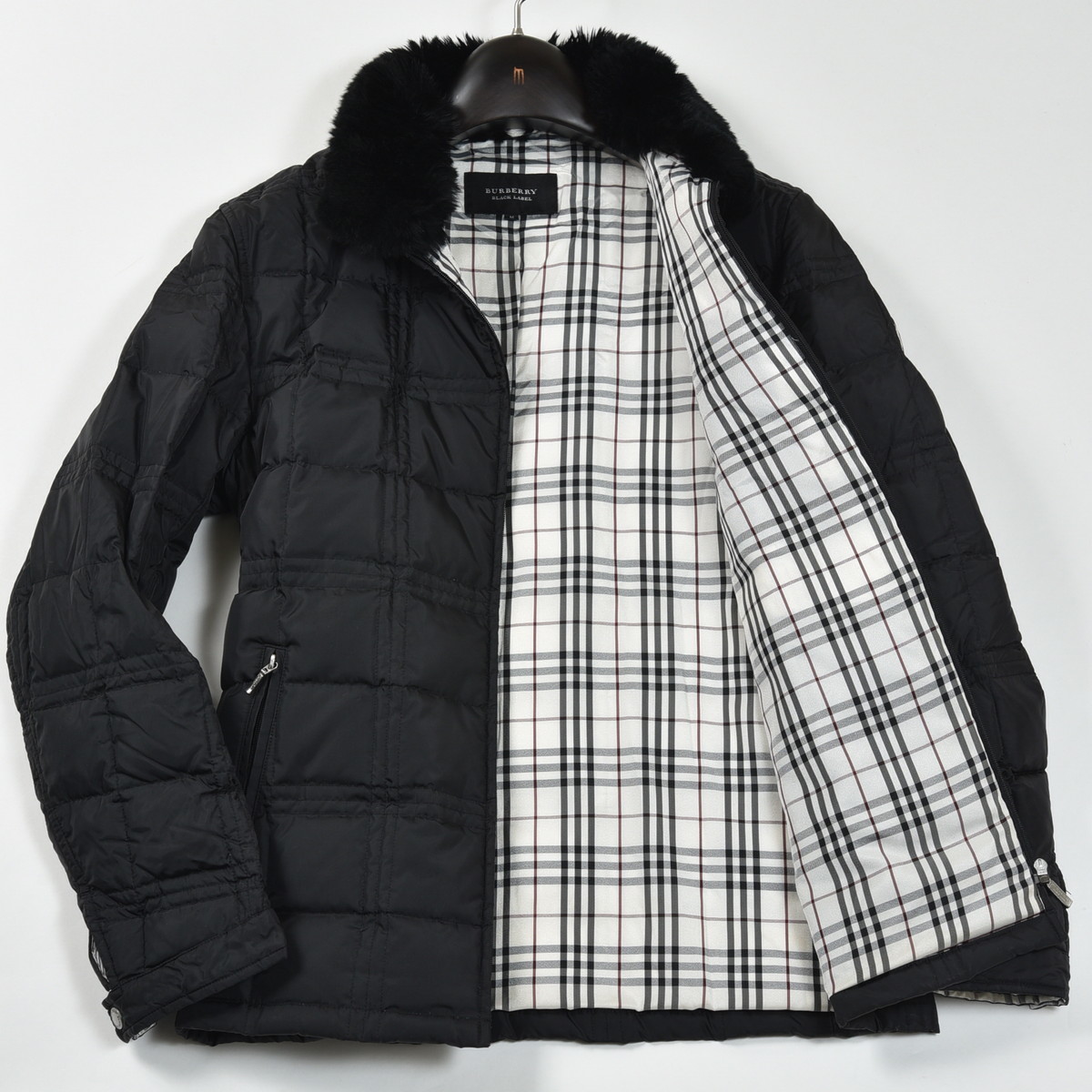 BURBERRY BLACK LABEL バーバリー|最高級ホワイトグース ダウン