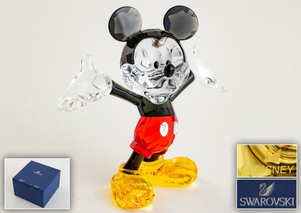 SWAROVSKI スワロフスキー Disney ディズニー ミッキーマウス 箱付 www