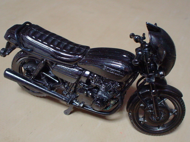  rare article SUZUKI GS1000S motorcycle made of metal minicar 
