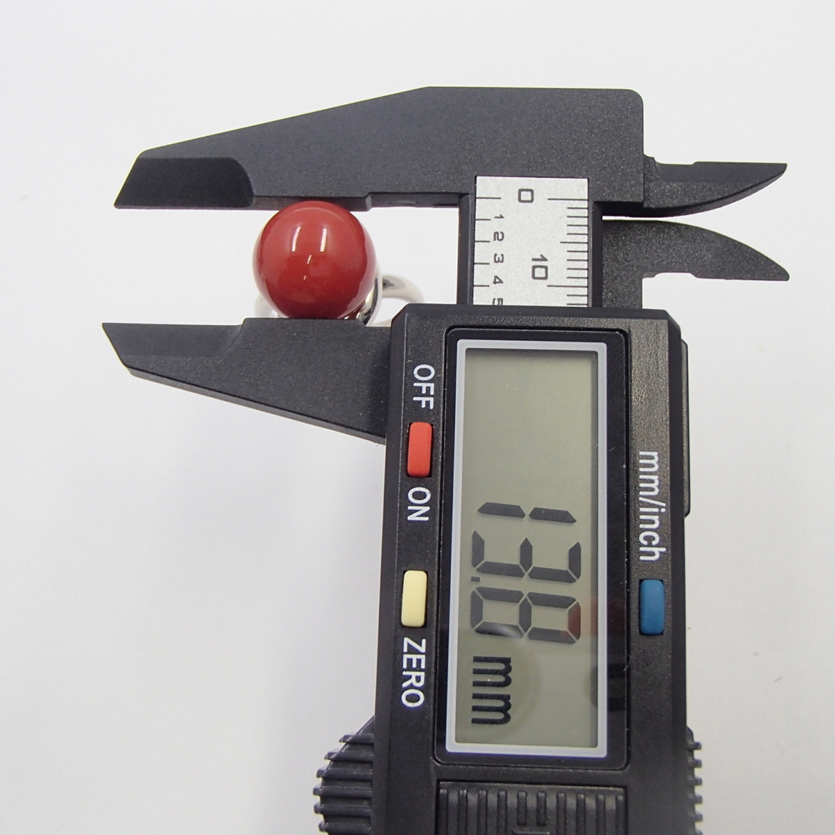 お買い得販売中 ◎赤珊瑚 リング /重量約11.3g 丸玉13.8㎜ ダイヤ D0.09ct / 珊瑚 コーラル サンゴ 指輪◎KU お買い得販売中 ◎赤珊瑚 リング /重量約11.3g 丸玉13.8㎜ ダイヤ D0.09ct / 珊瑚 コーラル サンゴ 指輪◎KU