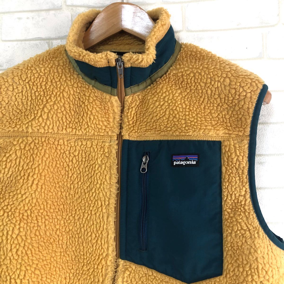 【希少】Patagonia Retro-X prairie gold レトロxベスト プレーリーゴールド 23047FA13 M