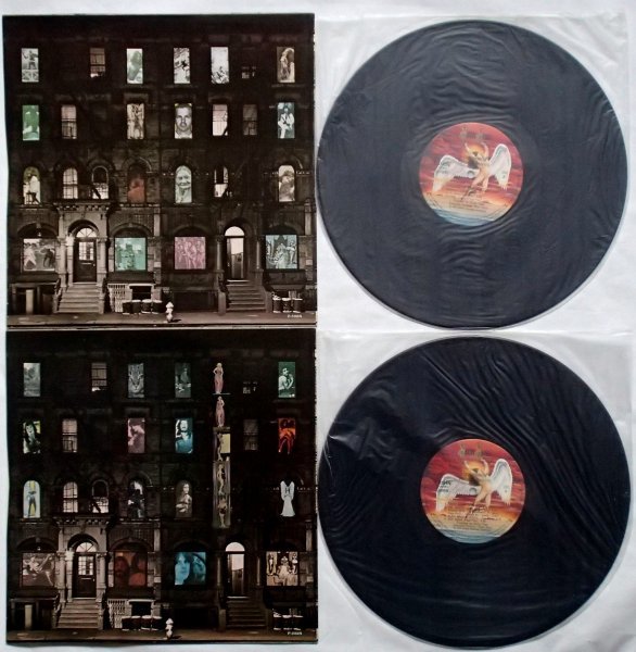 レッド・ツェッペリン Led Zeppelin - Physical Graffiti フィジカル・グラフィティ '75年邦盤2枚組特殊ジャケット カシミール収録の画像4