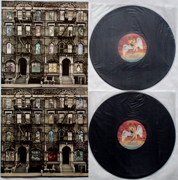 レッド・ツェッペリン Led Zeppelin - Physical Graffiti フィジカル・グラフィティ '75年邦盤2枚組特殊ジャケット カシミール収録の画像3