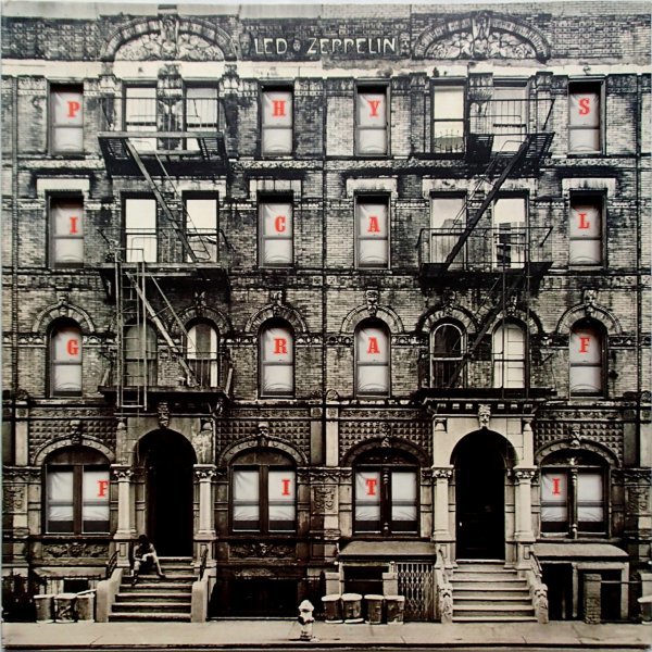 レッド・ツェッペリン Led Zeppelin - Physical Graffiti フィジカル・グラフィティ '75年邦盤2枚組特殊ジャケット カシミール収録の画像1