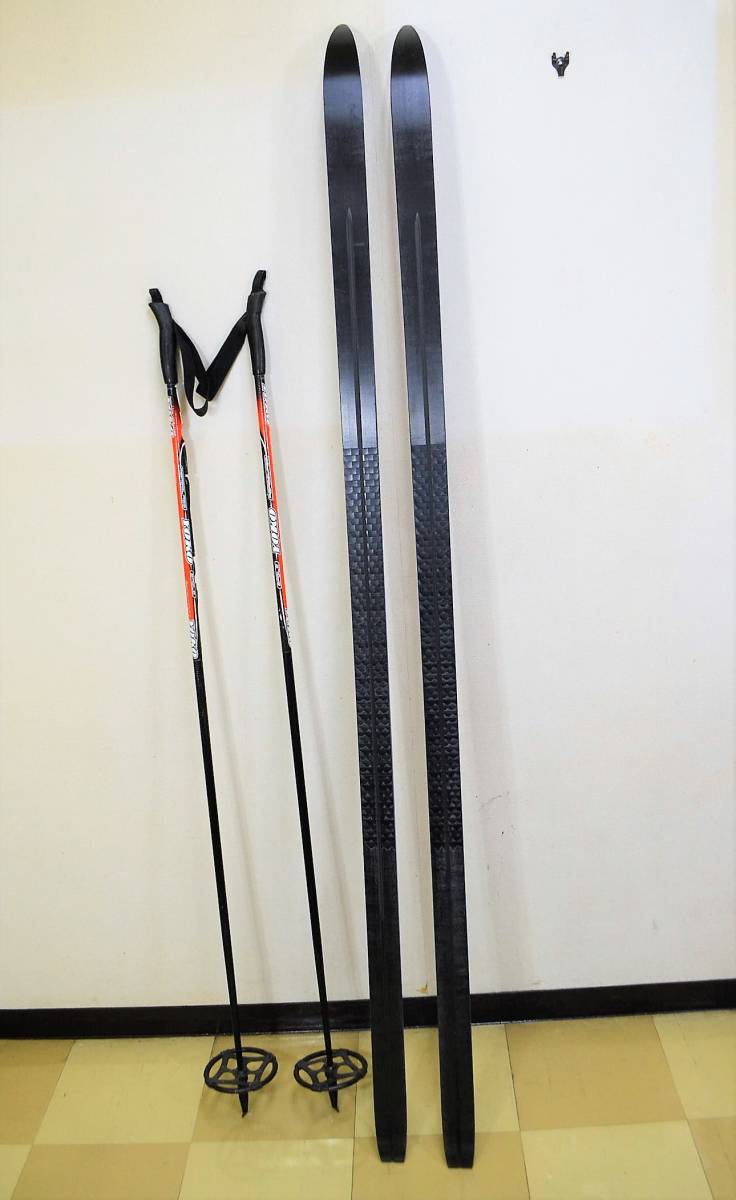 195cm 59-55-57mmウロコ板 深雪バスケット150cmポールNNNビンセット アドベンチャースキー バックカントリースキー ROSSIGNOL LTS YOKOの画像5