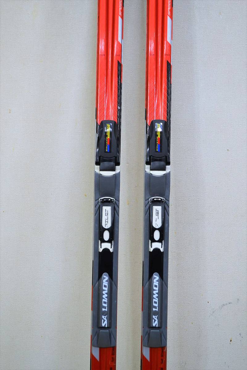 ATOMIC RS11 174cm SOFT SALOMON SNS PILOT EQUIPE 金具付 アトミック クロスカントリースキー サロモンビン付 スケート スケーティングの画像3