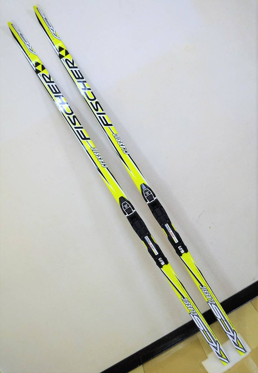 167cmクラシカルウロコ板NNN金具 FISCHER RCS CLASSIC SALOMON PROLINK ACCESS JR ジュニア 子供 クロスカントリースキー クラシカル_画像1