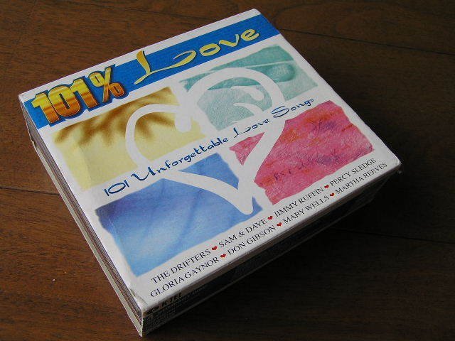 【JR09】 ラヴ・ソング 《101% Love - Unforgetable Love Songs》 4CD Box_画像1