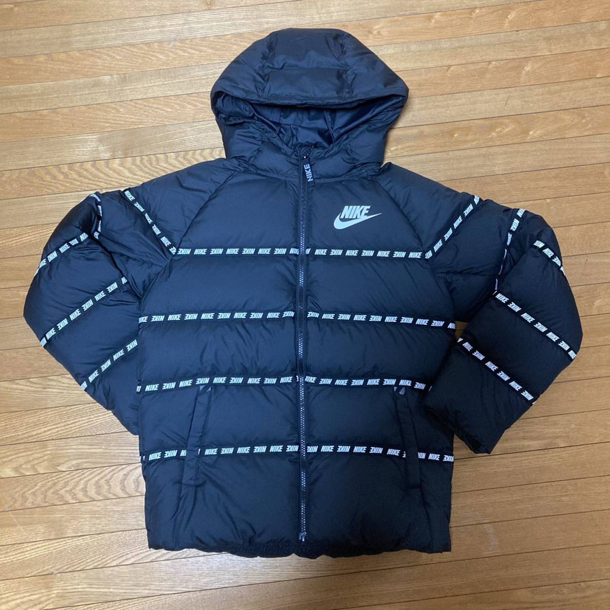 NIKE キッズ ダウン ジャケットパーカー 子供用 ジュニア 160 NIKE キッズ ダウン ジャケットパーカー 子供用 ジュニア 160