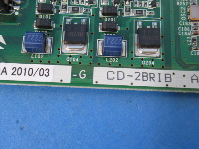 ZZC2 8574♪ 保証有 NEC SV8300 2デジタル局線ユニット CD-2BRIB・祝