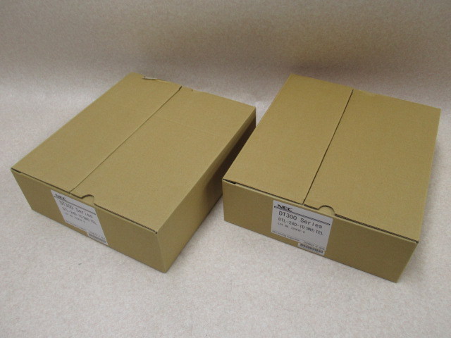 YE 2325 ∞ 未使用品 NEC AspireX DTL-24D-1D(WH)TEL 24ボタン機 2台