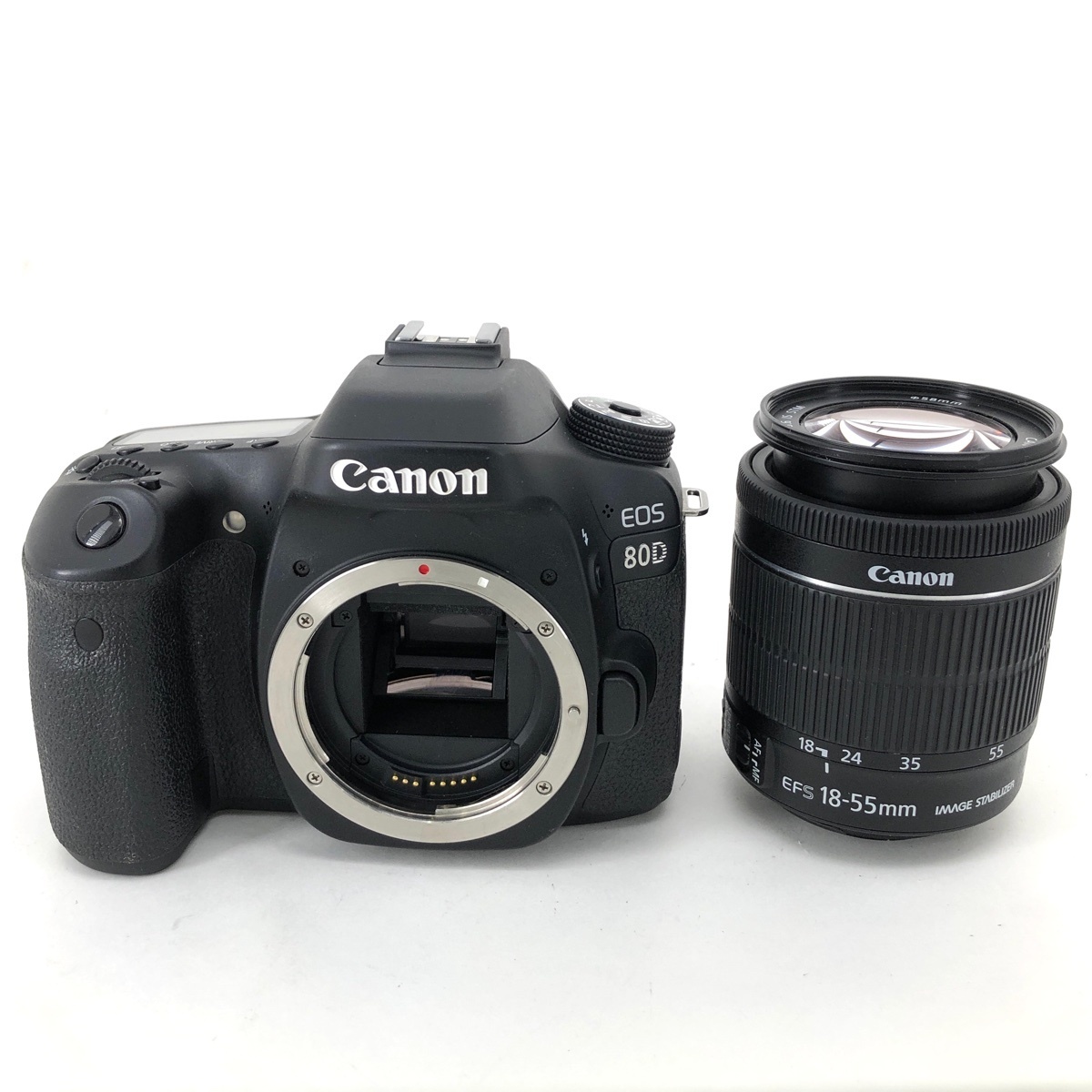 Canon EOS 80D レンズ2本セット50mm f1.8/18-55mm-