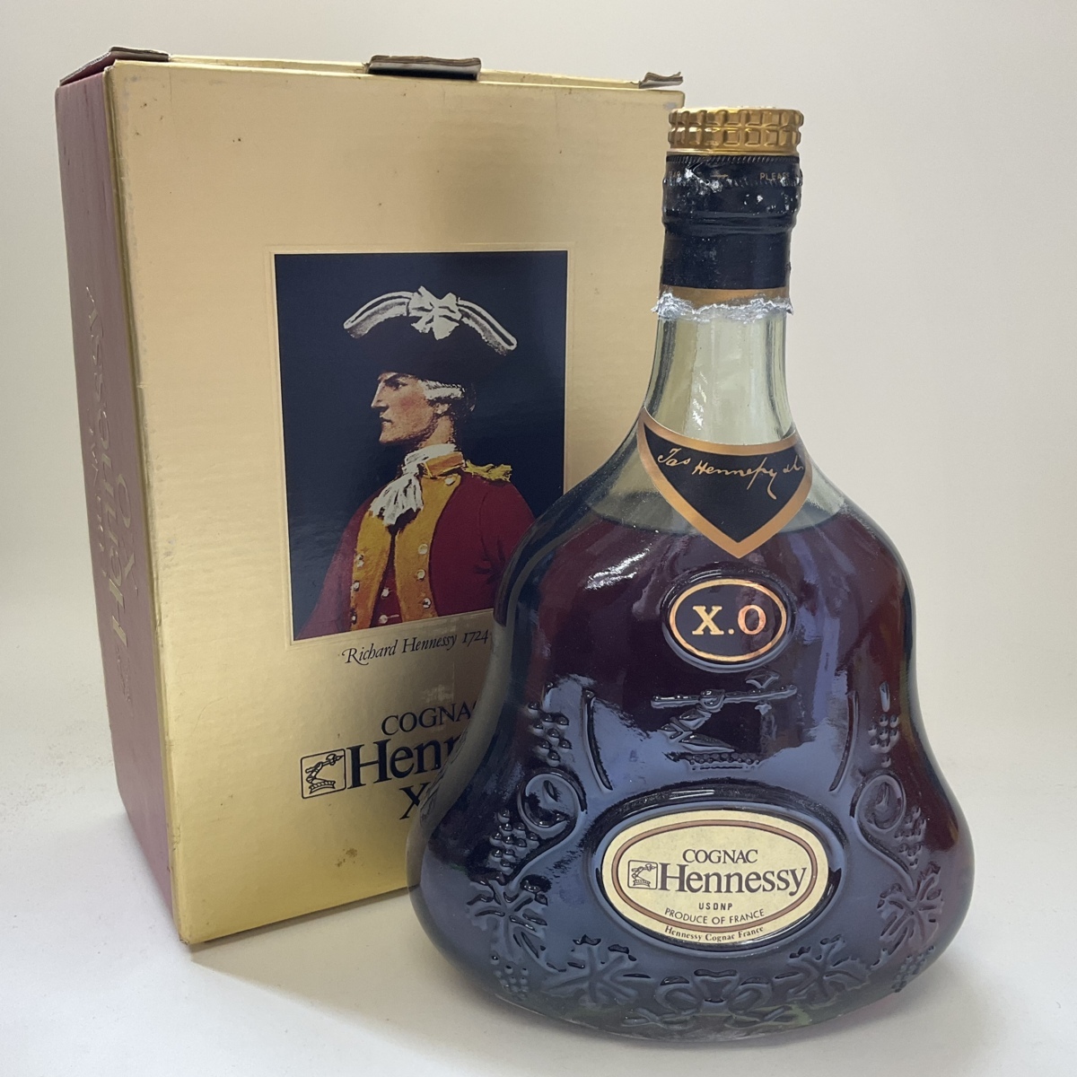ブランデー コニャック Hennessy ヘネシー XO 金キャップ グリーン
