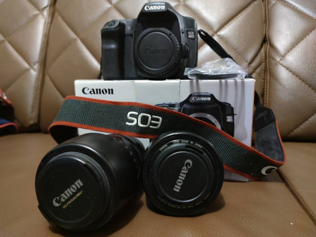 出産祝い キャノン Canon EOS40D レンズ　セット ボディ+ デジタルカメラ