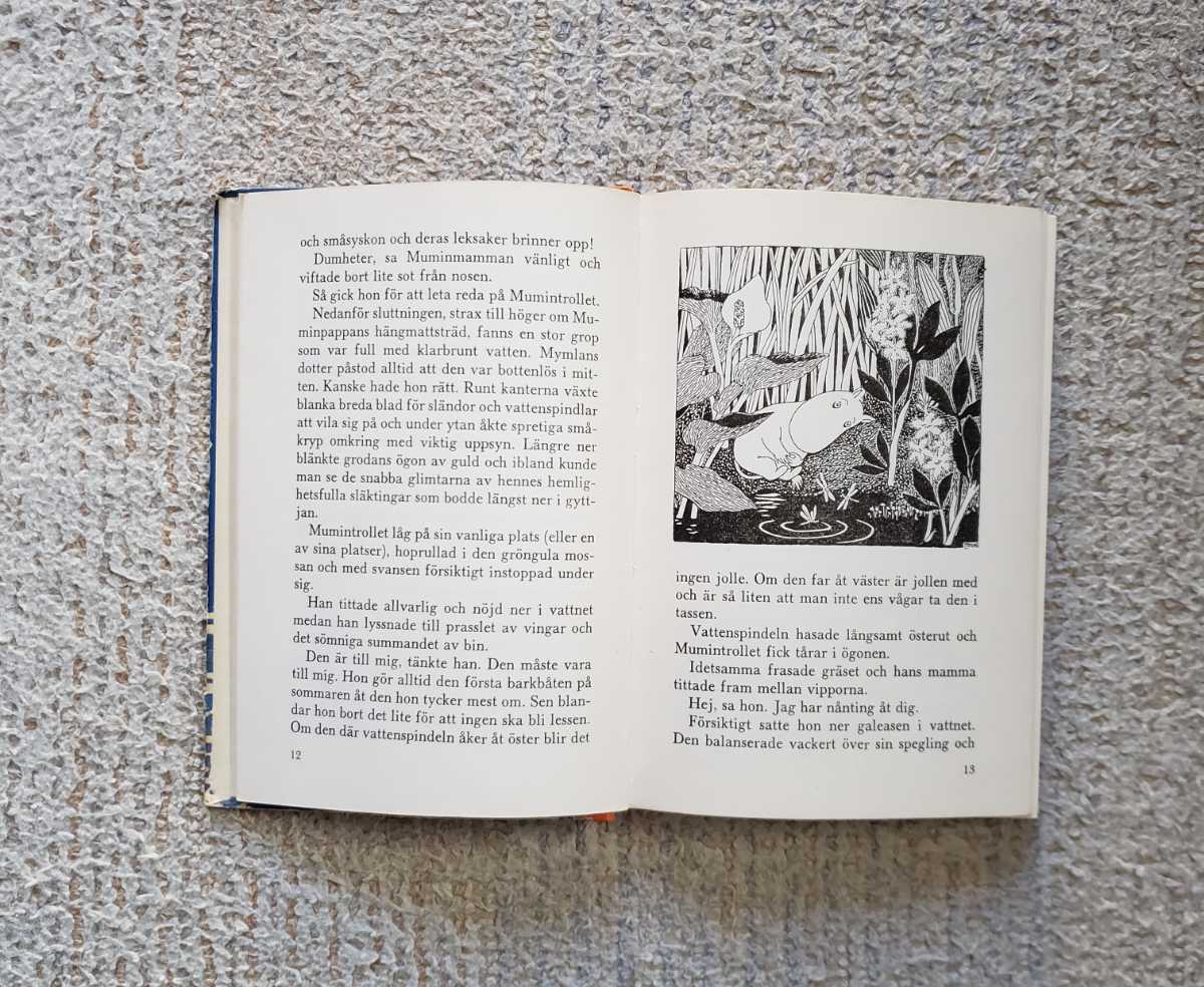 1957年 スウェーデン語 原作 トーベ・ヤンソン『ムーミン谷の夏 1957年 スウェーデン語 原作 トーベ・ヤンソン『ムーミン谷の夏