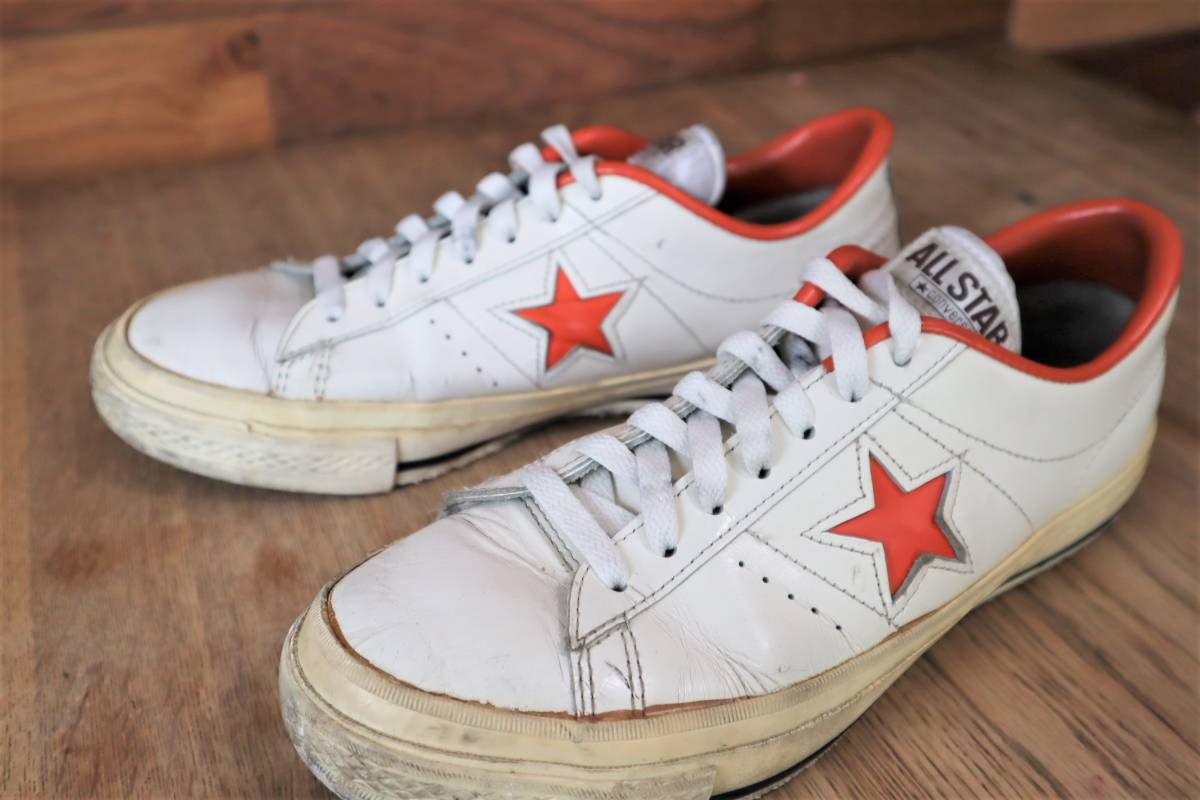 Yahoo!オークション - 日本製 CONVERSE ONE STAR レザーワン Yahoo!オークション - 日本製 CONVERSE ONE STAR レザーワン