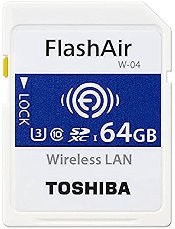 【SALE／55%OFF】 64GB Air Flash 無線LAN搭載SDカード 東芝 送料無料！TOSHIBA SDXC Wi-Fi化転送 W-04 class10 32GB