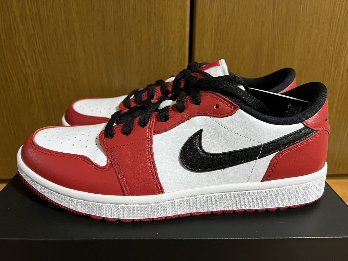 新品 NIKE ナイキ エア ジョーダン 1 ロウ G AIR JORDAN 1 LOW G GOLF ゴルフシューズ 27cm G シカゴ Chicago｜PayPayフリマ