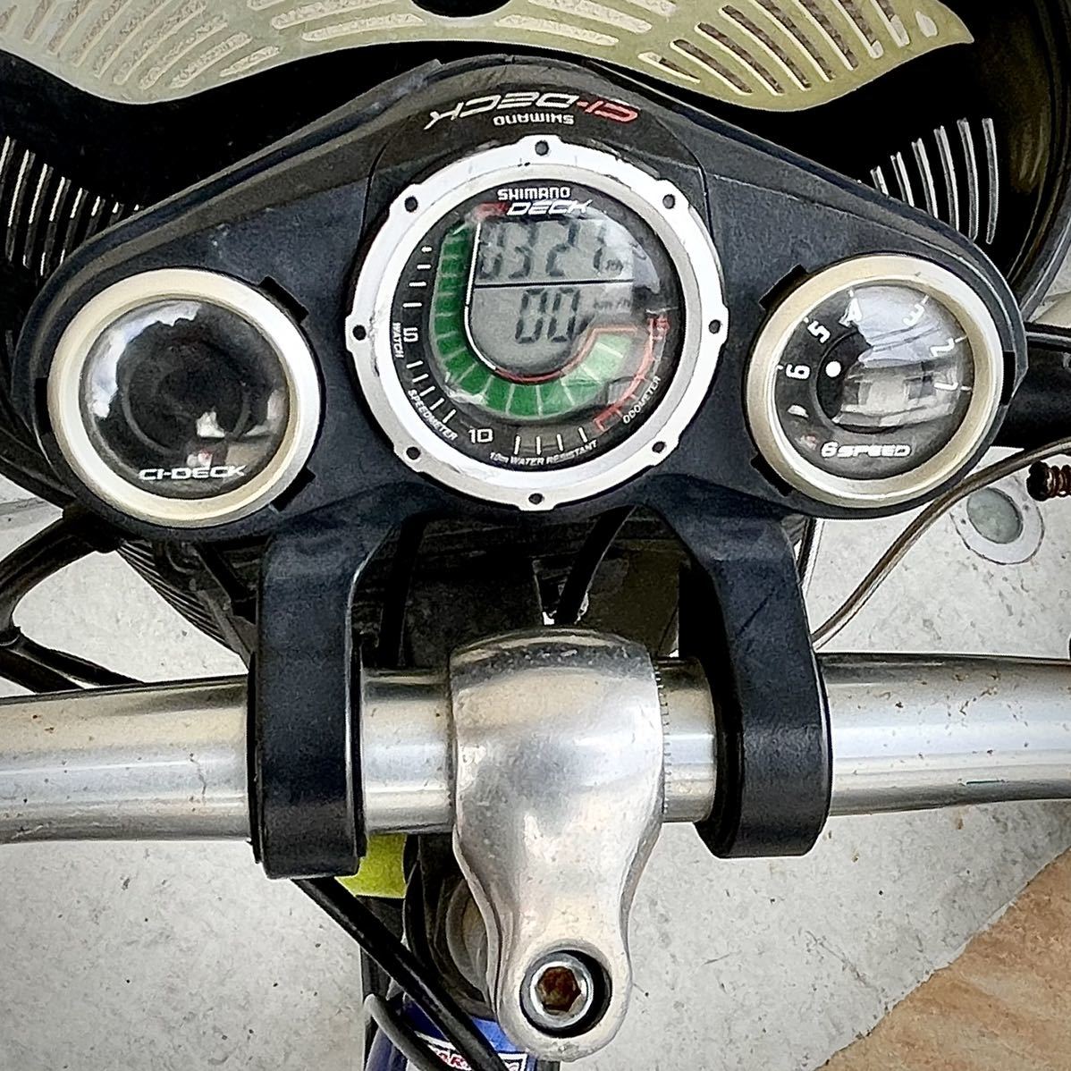 SHIMANO CI-DECK スピードメーター サイクルコンピューター SC SHIMANO CI-DECK スピードメーター サイクルコンピューター SC