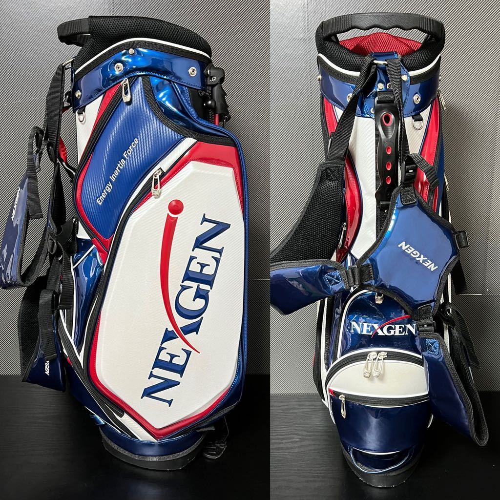 Yahoo!オークション - 美品 NEXGEN キャディバッグ 本格 9.5型 Yahoo!オークション - 美品 NEXGEN キャディバッグ 本格 9.5型