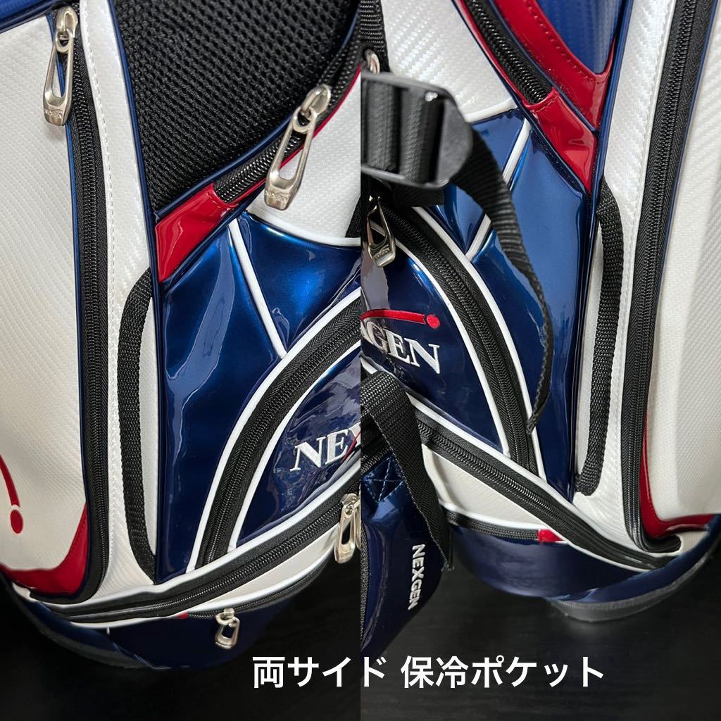 Yahoo!オークション - 美品 NEXGEN キャディバッグ 本格 9.5型 Yahoo!オークション - 美品 NEXGEN キャディバッグ 本格 9.5型