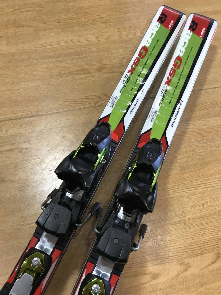 ☆即滑走OK! ELAN RACE GSX 176cm/BIND ER11/エランスキー板 即落14800