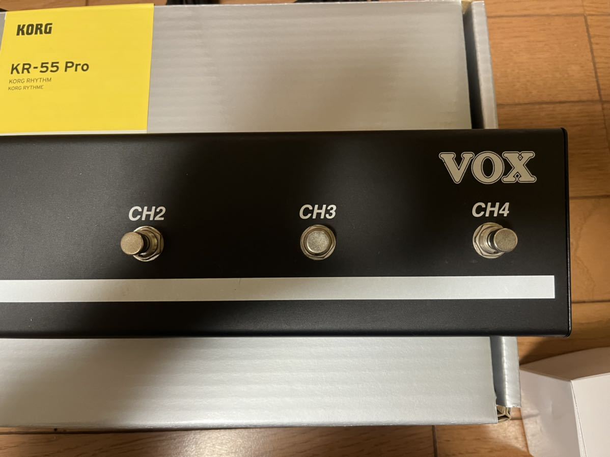 再×14入荷 KR-55 Pro リズムマシーン + VOXフットスイッチ VFS5