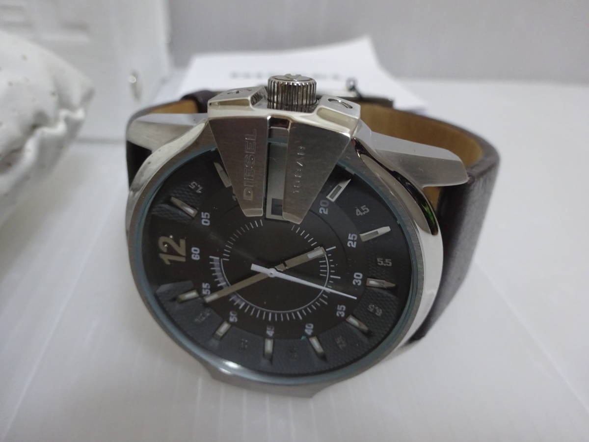 未使用レベル極美品 DIESEL ディーゼル DZ-1206 腕時計 KAWA