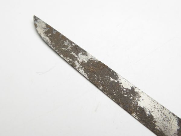 【2843】オリジナル　刀装具　武具　甲冑　小柄の刃先　在銘入（初品・買取品）_画像5