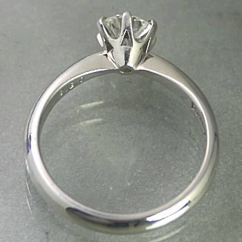 婚約指輪 安い プラチナ ダイヤモンド リング 0.3カラット 鑑定書付 0.33ct Dカラー VVS1クラス 3EXカット GIA_画像2