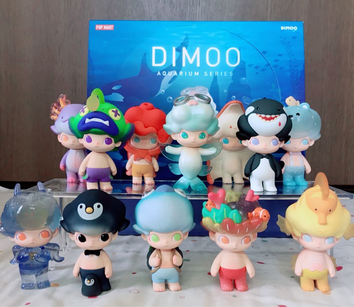 デザイナーズトイ POPMART DIMOO アクアリウム 12体セット www.gastech
