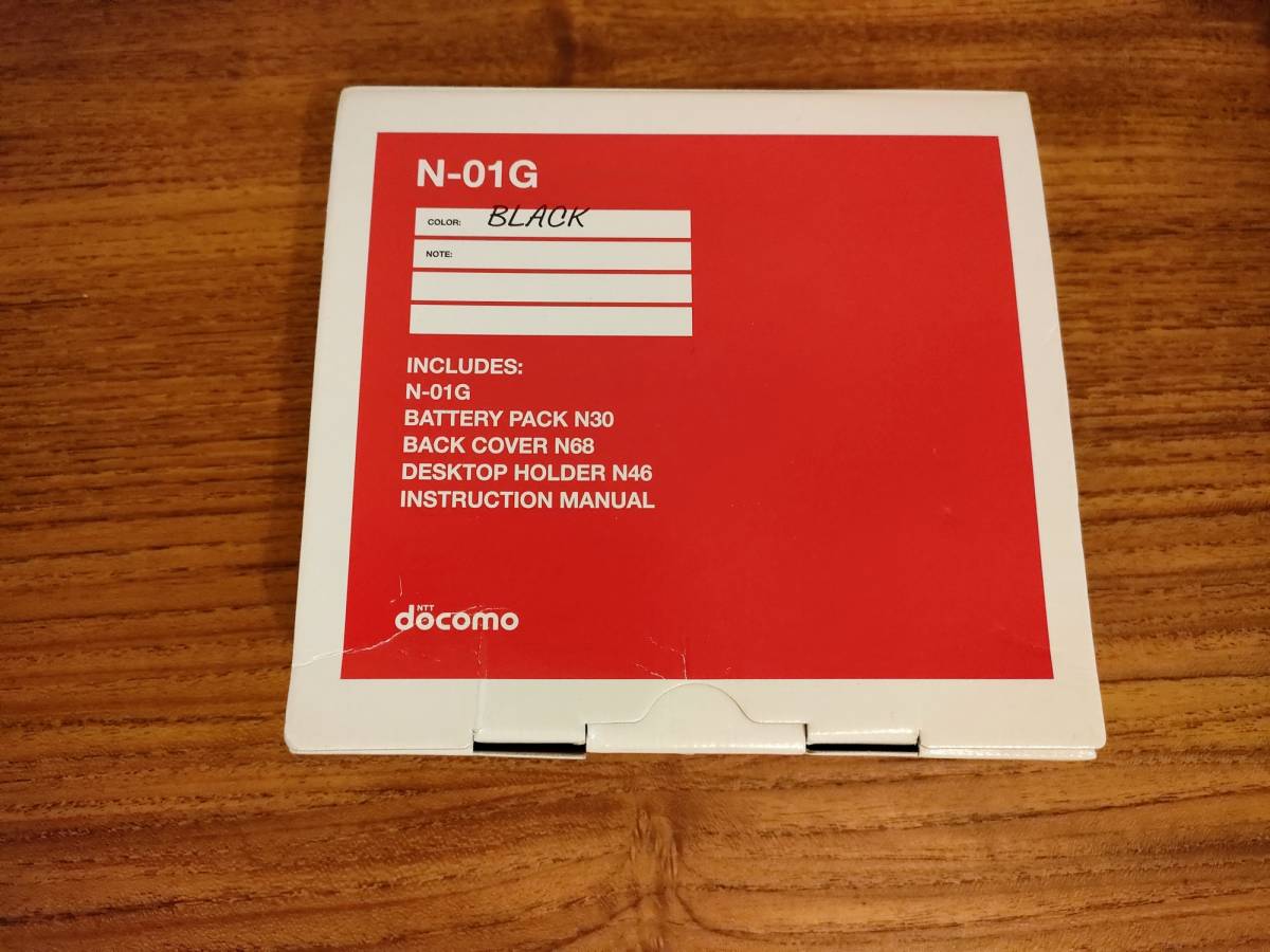 ドコモ docomo N-01G 未使用品_画像2