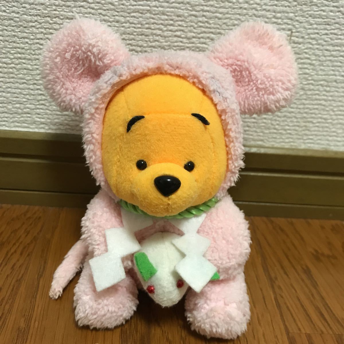 ディズニーストア 干支プーさん 08ねずみ ぬいぐるみ ディズニーストア 干支プーさん 08ねずみ ぬいぐるみ