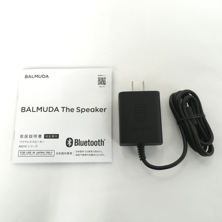 新作予約 BALMUDA The Speaker M01A ワイヤレススピーカー  Y6230710